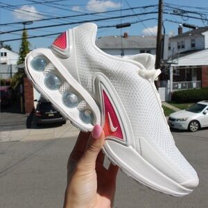 Nike Air Max Dn Women's White and pink Sneakers👟